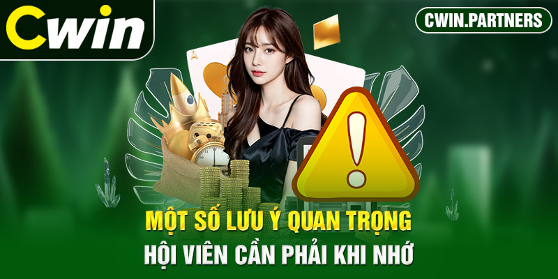 Lưu ý quan trọng khi đăng ký